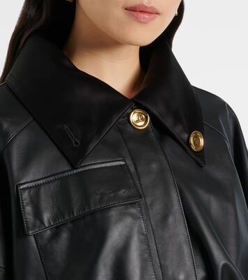 Giacca cropped in pelle | Givenchy