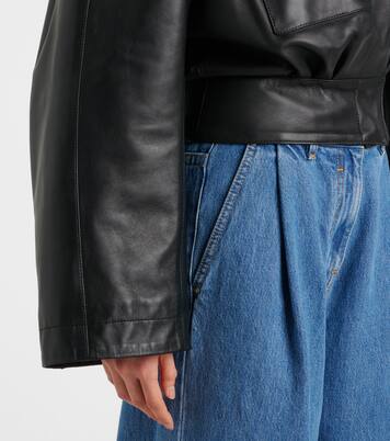 Giacca cropped in pelle | Givenchy