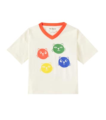 Printed cotton jersey T-shirt | Mini Rodini