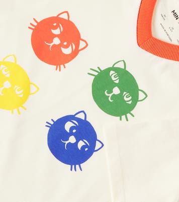 Printed cotton jersey T-shirt | Mini Rodini