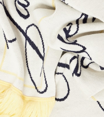 Écharpe Liga en laine à logo | Jacquemus