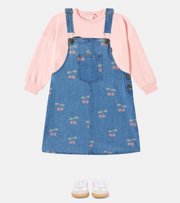 Robe Margot imprimée en denim | Konges Sløjd