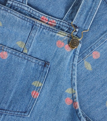 Robe Margot imprimée en denim | Konges Sløjd