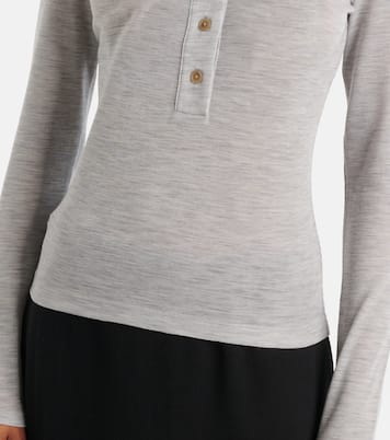 Henley wool top | Vince