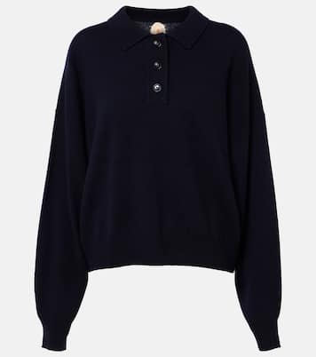 Wool and cashmere polo sweater | Jardin des Orangers