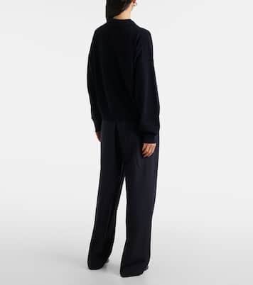 Wool and cashmere polo sweater | Jardin des Orangers
