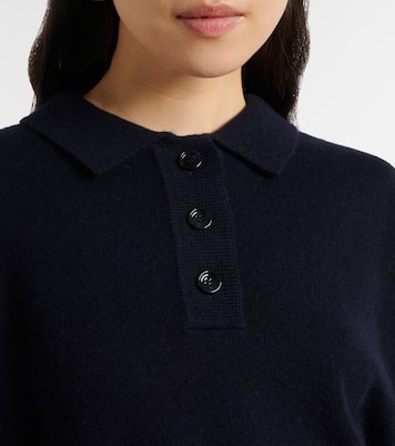 Wool and cashmere polo sweater | Jardin des Orangers