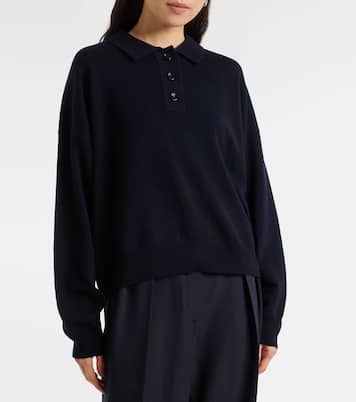 Wool and cashmere polo sweater | Jardin des Orangers