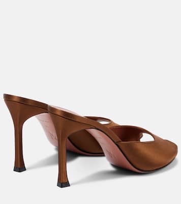 Alexa 95 satin mules | Amina Muaddi