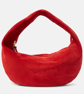 Borsa a spalla Olivia Medium in suede | Khaite