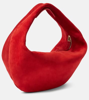 Borsa a spalla Olivia Medium in suede | Khaite