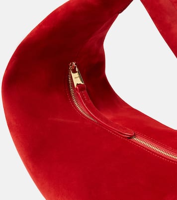 Borsa a spalla Olivia Medium in suede | Khaite