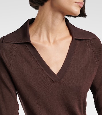 Polo in maglia a coste | Joseph