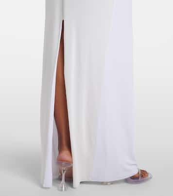 Abito lungo in tulle semitrasparente  | Jean Paul Gaultier