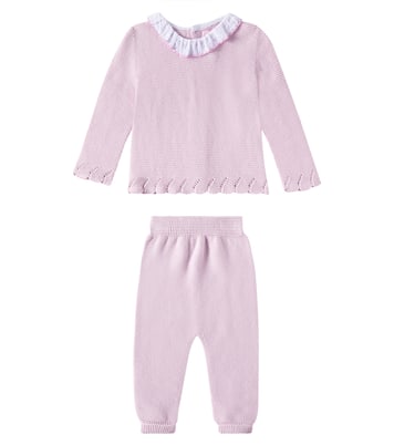 Bebé - set Lula de top y pantalones de algodón | La Coqueta