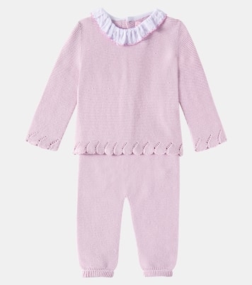 Bebé - set Lula de top y pantalones de algodón | La Coqueta