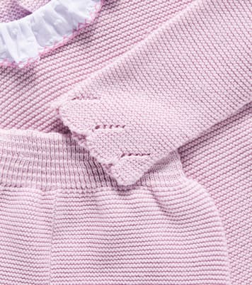 Bebé - set Lula de top y pantalones de algodón | La Coqueta