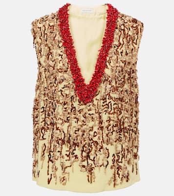 Top con paillettes | Dries Van Noten