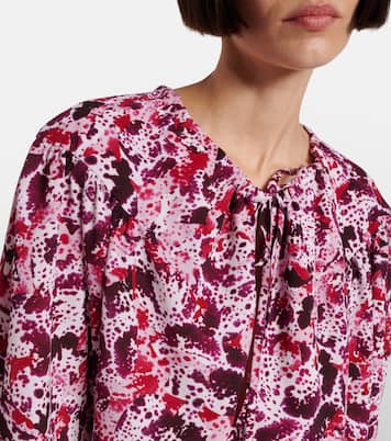 Abito midi con stampa | Dries Van Noten