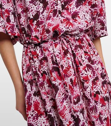Abito midi con stampa | Dries Van Noten