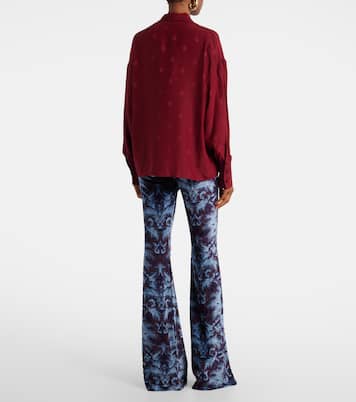 Bluse aus Crêpe de Chine aus Seiden-Jacquard | Etro