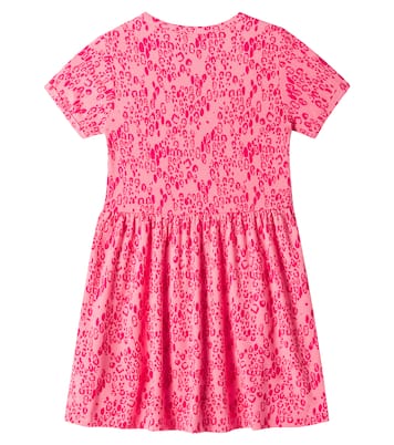 Leopard-print jersey dress | Mini Rodini