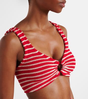 Nadine striped bikini | Hunza G