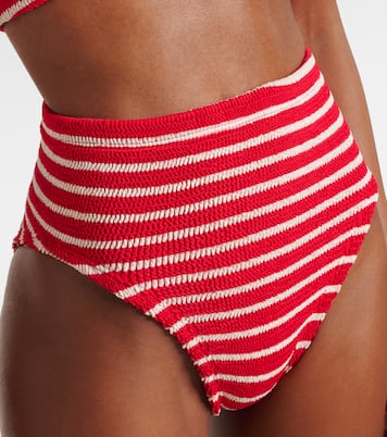 Nadine striped bikini | Hunza G