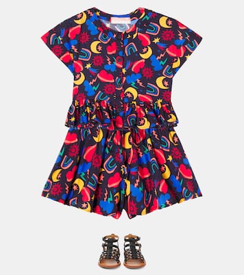 Cosmos cotton top and shorts set | Fábula