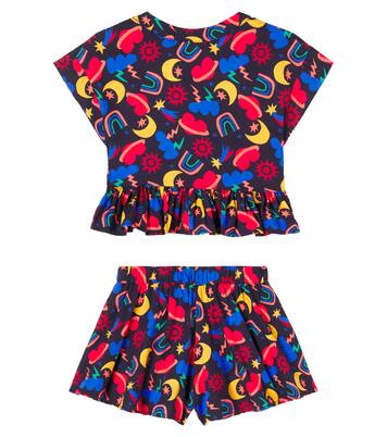Set Cosmos de top y shorts de algodón | Fábula