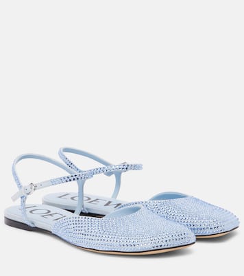 Chaussures plates Toy en daim à ornements  | Loewe
