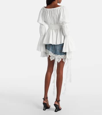 컷아웃 탑 | Blumarine