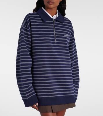 Polopullover aus Baumwolle | Miu Miu