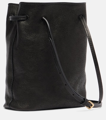 Logo leather crossbody bag | Miu Miu