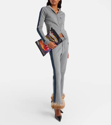 Clutch Chips aus Leder | Balenciaga