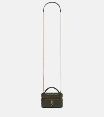 Gaby Micro leather vanity bag | Saint Laurent