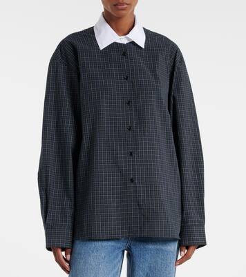 Hylan格纹棉质衬衫 | The Frankie Shop