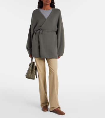 Laurina cashmere wrap cardigan | Lisa Yang