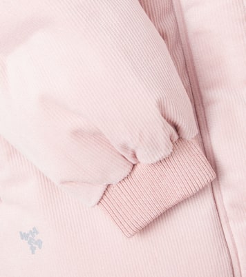 Lullu corduroy puffer jacket | Wheat