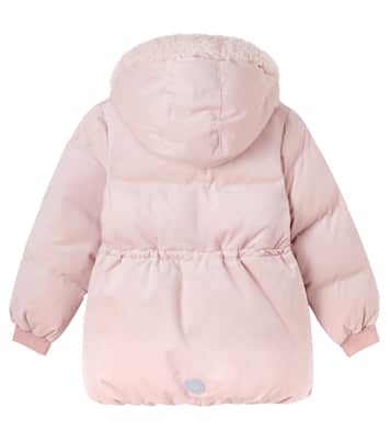 Lullu corduroy puffer jacket | Wheat