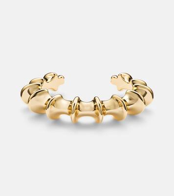 Murphy gold-plated cuff bracelet | Jennifer Fisher