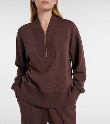 Sudadera Sally con cremallera parcial | Varley