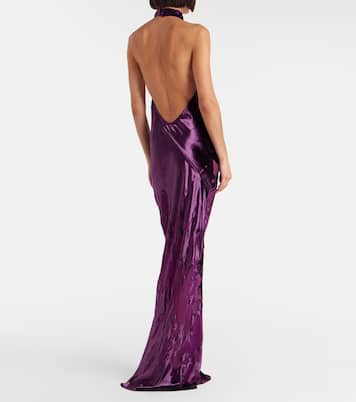 Halterneck gown | The Sei