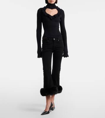 Low-rise capri jeans | Balenciaga