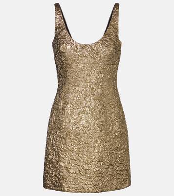 Vestido corto Einna de jacquard floral | Emilia Wickstead