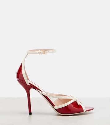 Bepointy 100 patent leather sandals | Valentino Garavani