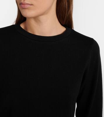 Lisa cotton and cashmere top | Extreme Cashmere
