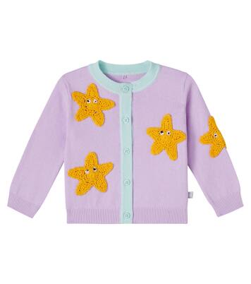 Embroidered cotton cardigan | Stella McCartney Kids