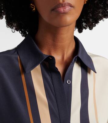 Printed silk shirt | SIR