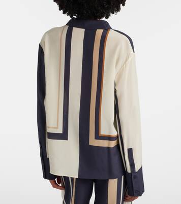 Printed silk shirt | SIR